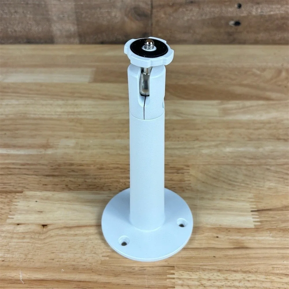 Adjustable CCTV Security Camera‎ Wall/Ceiling Mount Bracket White 3-Hole
